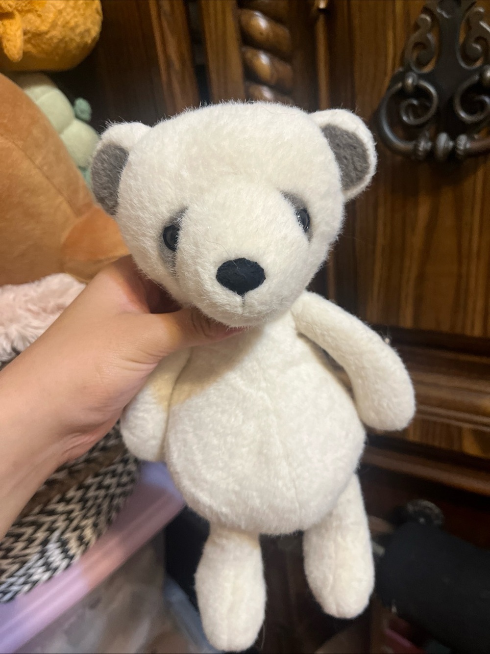 Jellycat white whispit panda